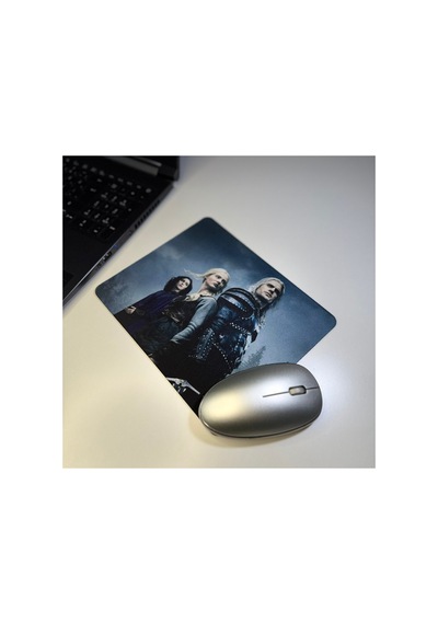 The Witcher 2 V5 22x18 Gaming Kauçuk Kaymaz Taban Mouse Pad Fare Altlığı
