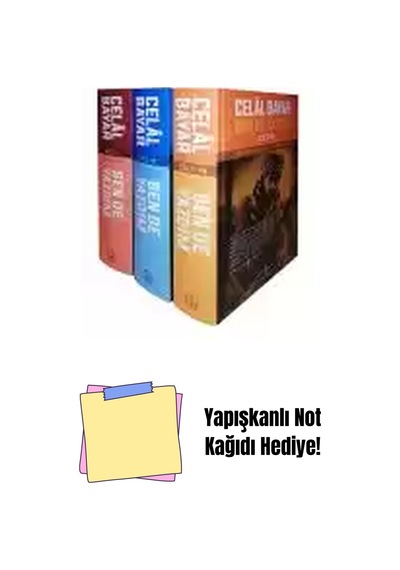 Ben De Yazdım 3 Cilt Sert Kapak + Yapışkanlı Not Kağıdı
