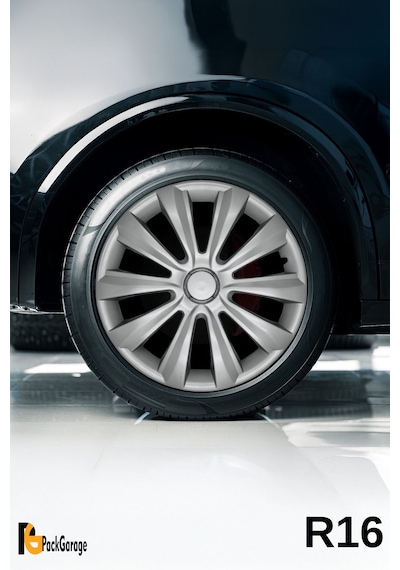 Renault Fluence 16'' İnç Jant Kapağı 4 Adet Gri G119