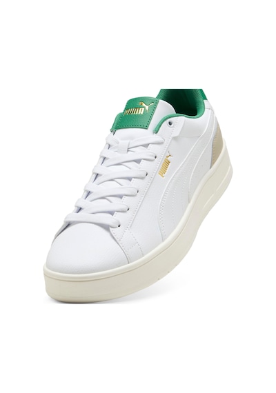 Puma Court Classico Beyaz Erkek Sneaker Beyaz-grı-yesıl Çok Renkli