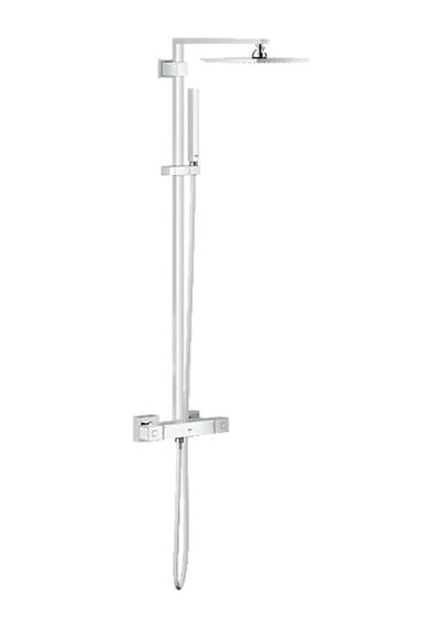 Grohe Euphoria Cube Sistem 230 Duvara Monte Termostatik Duş Bataryası Krom