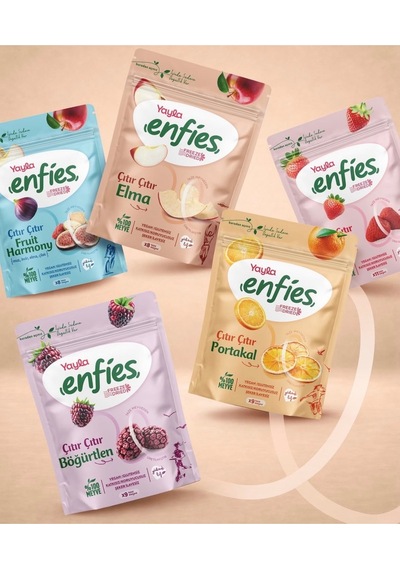 Yayla Enfies Freeze Dried Dondurularak Kurutulmuş Çıtır Meyve-portakal 15 Gr 15 G