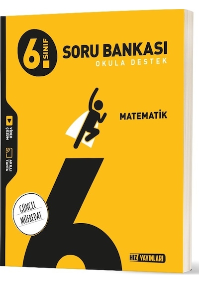 Hız Yayınları 2026 6. Sınıf Matematik Soru Bankası Yeni Müfredat