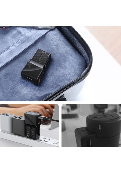 Baseus Pps Hızlı Şarj Type-C+Usb 18W Hızlı Şarj Universal Dönüştü (552257050)