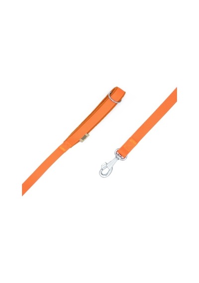 Doggie Polar Saplı Dokuma Gezdirme Kayışı Turuncu 2x140 Cm Turuncu