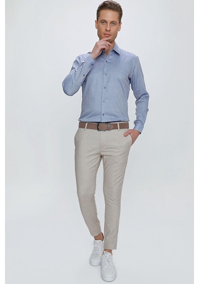 Efor P 1111 Slim Fit Bej Spor Pantolon Bej