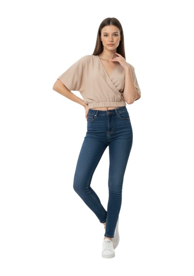Batik Kadın Bluz 25092 Bej
