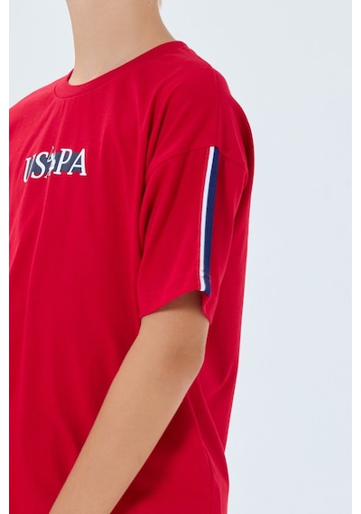 U.s. Polo Assn. Erkek Çocuk Kırmızı Bermuda Takım Kırmızı