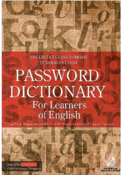 Password Dictionary For Learnes Of English: English-english-turkish