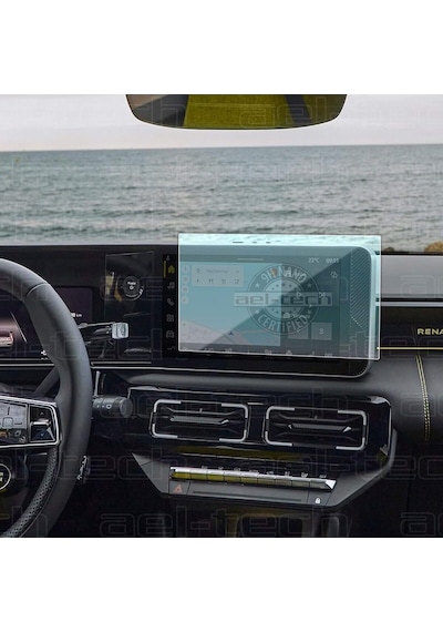 Renault 5 Elektrik 10,1 İnç Dijital Gösterge İle Uyumlu 9h Nano Koruyucu Standart