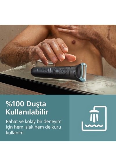 Philips Vücut Bakım 5000 Serisi Duşa Uygun, Hassas Bölge Ve Vücut Tıraş Makinesi - Bg5475/15