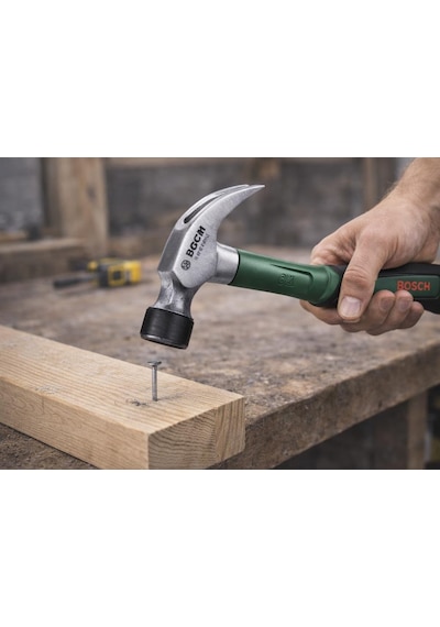Bosch 450 Gr Fiberglas Çatal Ağızlı Çekic+yumuşak Başlık 1600a034gk