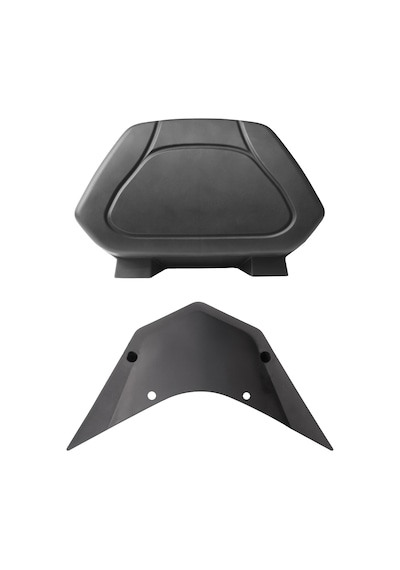 Gp Kompozit Honda Pcx 125 / 150 2014-2026 Uyumlu Hs Sissy Bar Siyah