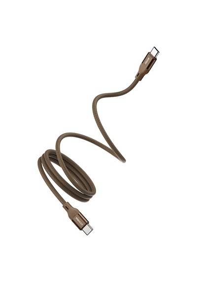 Recci RS23CC Magnetic Serisi Type-C to Type-C PD 65 W Hızlı Data ve Şarj Kablosu 1 M Desert Gold