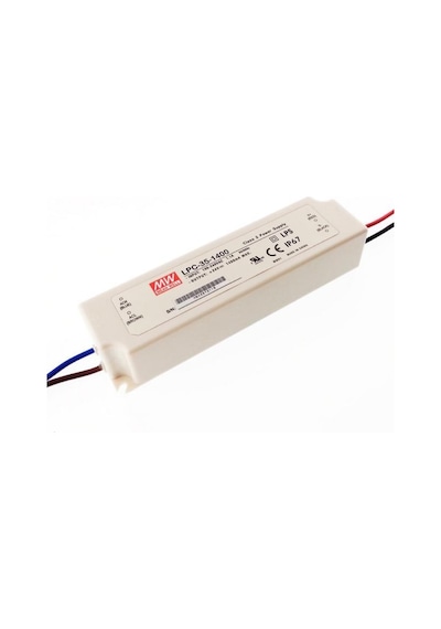 Meanwell Lpc-35-1400  9 ~ 24v 1400 Ma Sabit Akım Led Driver İp67