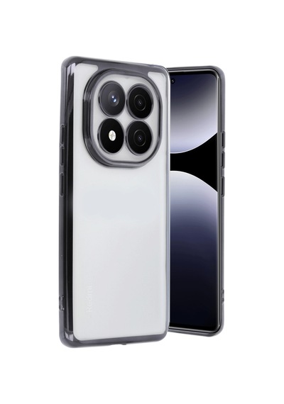 Note 14 Pro 5g Kılıf Razer Lensli Silikon - Siyah