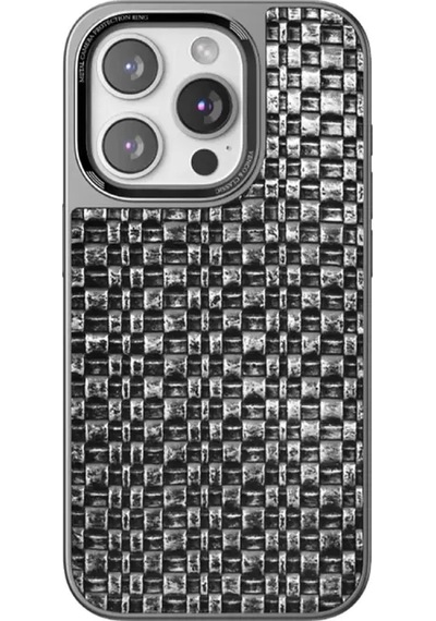 Venco Apple Apple iPhone Uyumlu 14 Pro Max Brand Kapak - Gümüş