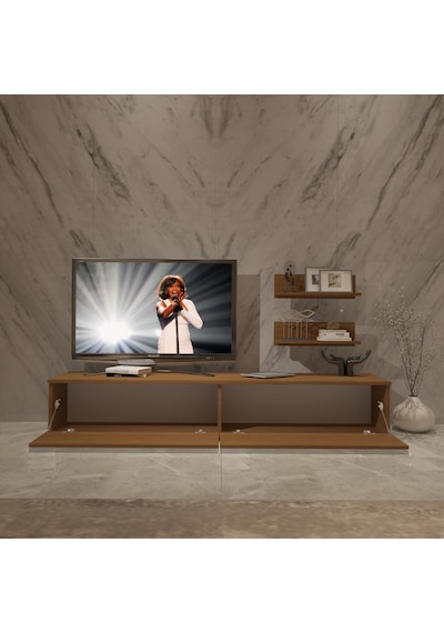 Decoraktiv Eko 4 Mdf Std Tv Ünitesi Tv Sehpası Ceviz
