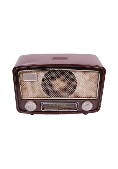 Dekoratif Metal Radyo Kumbaralı Vintage Hediyelik Arbltgsk92zwlxmh834