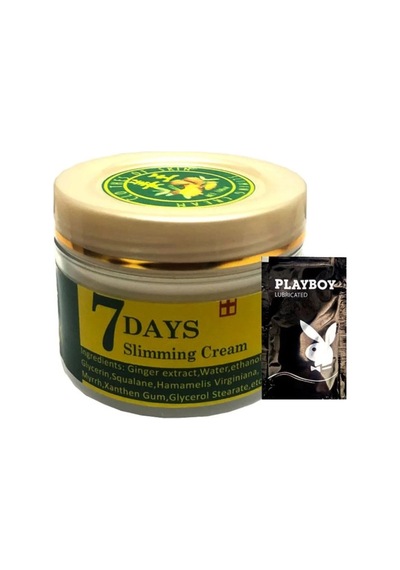 7 Days Ginger Miracle Slimming Cream Kremi 100 Ml + 1 Adet Jel Hediyeli