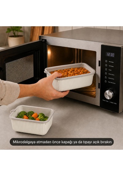 Tr Vakumlu Silikon Kapaklı Plastik Saklama Kabı Seti, 3.5 Litre, Mikrodalga Ve Derin Dondurucu İçin Sefer Tası, Gı Diğer 91478985 Tr Vakumlu Silikon Kapaklı Plastik Saklama Kabı Seti, 3.5 Litre, Mikrodalga Ve Derin Dondurucu İçin Sefer Tası, Gı Diğer 91478985