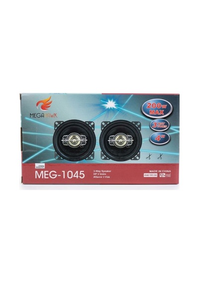 10 Cm Oto Hoparlör 200w 3 Yollu Araç İçi Kapı Hoparlörü Net Ses Performansı