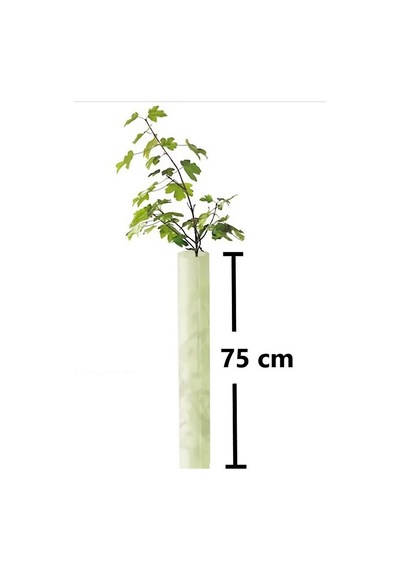 Fidan Fide Bitki Ağaç Koruma Tüpü Koruyucu Kap Kılıf 5 li 75 CM - Mikrosera Tubex Fruitwrap