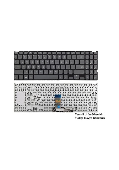 Asus X509ja-br072t, X509ja-br080t Klavye Siyah Tr Afila
