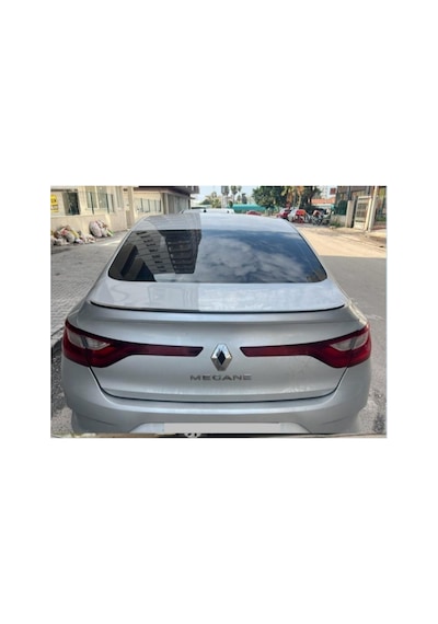 Megane Model Astarlı Plastik Spoiler