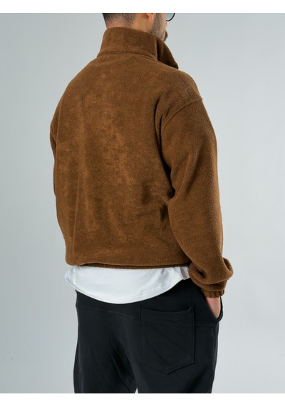 Cocopelli Erkek Kahverengi Sweatshirt Coc2710 Kahverengi