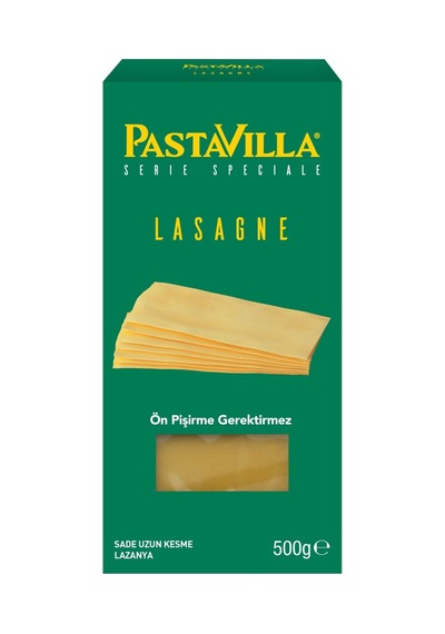 Pastavilla Lazanya 500 G - 7 Adet Tarı