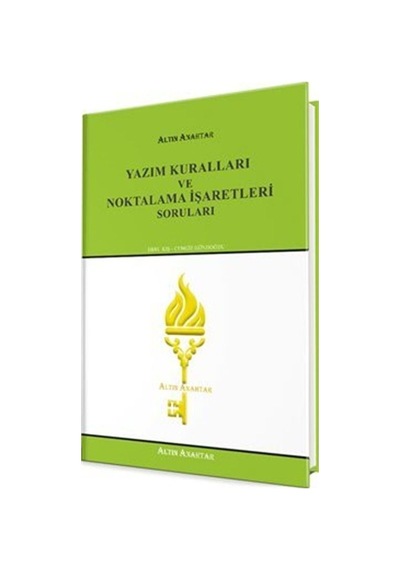 Yazım Kuralları ve Noktalama İşaretleri Soruları - Cengiz Gündoğdu - Altın Anahtar