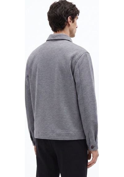 Fabrika Gri Erkek Slim Fit Mont F6wm-mnt 2111 Gri Melanj