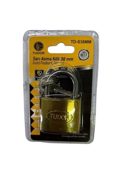 Ennalbur Tudor 38 Mm Kısa Sarı Asma Kilit