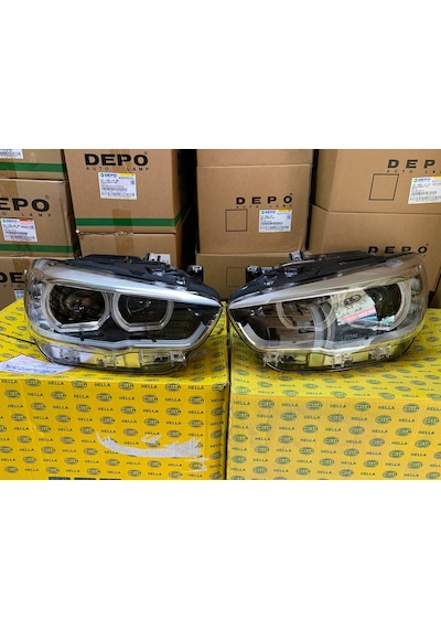 Bmw 1 Serisi F20 Lci 2015-2019 Arası Hella Led Sağ Ve Sol Far Takım 63117414141 / 63117414142