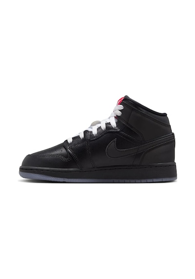 Nike Air Jordan 1 Mid Bg Çocuk Basketbol Ayakkabısı Siyah