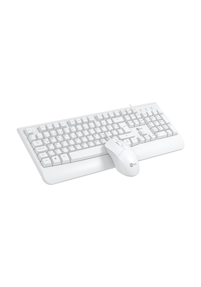 Lecoo CM105 USB Kablolu Türkçe Q Klavye & Mouse Set
