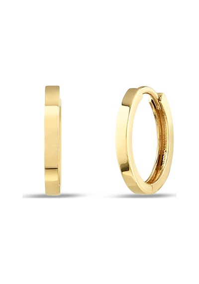 Debora Jewelry 14 Ayar Altın Halka Küpe