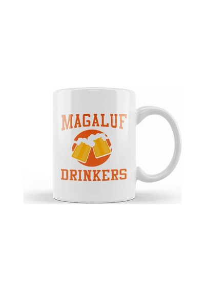 Magaluf Drinkers Cheers Beers Kupa Bardak Porselen Karışık