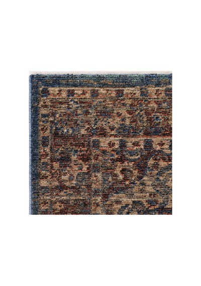 Cool Halı Saray Mavi Vintage Halı Göbekli Klasik Yumuşak Doku Otantik Oda Oturma Odası Salon Halısı