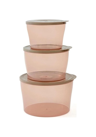 Polo Kitchen Serisi Saklama Kabı 3'lü Set 2300 Ml, 4000 Ml, 7000 Ml