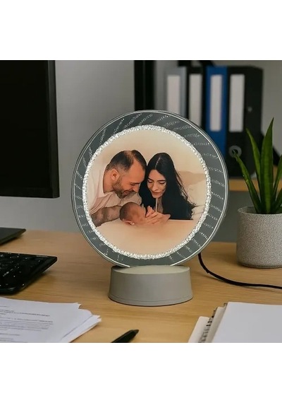 Mey İthalat Derinlik Gösteren Yuvarlak Sihirli Ayna