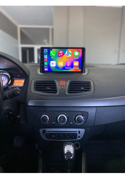 Renault Megane 3 2010-15 9" Uyumlu Androıd Multimedya Gerçek 2/32 Kablosuz Carplay Geri Görüş Kameralı 9"
