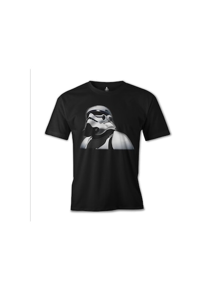 Star Wars - Stormtrooper 2 Siyah Erkek Tshirt