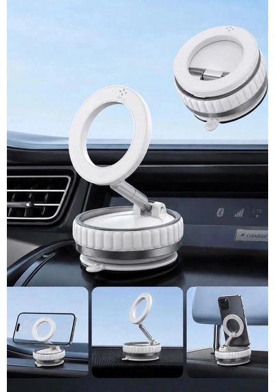Özel Üretim Torima Telefon Tutucu Jx056 Beyaz Araç Aksesuarı Pratik Aparat Mini Stant