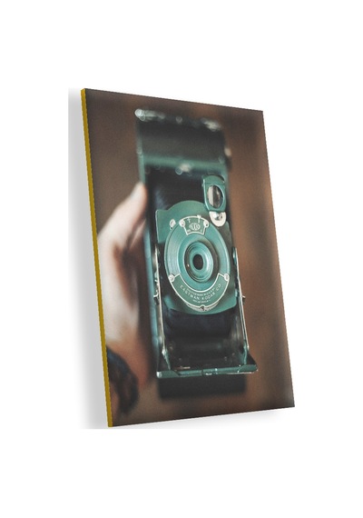 Cakasepetim Eski Kodak Fotoğraf Makinesi Ahşap Mdf Tablo