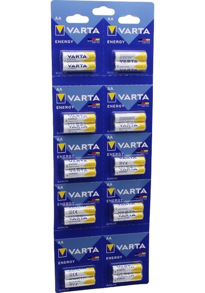 Varta Kalem Pil Alkalin 20pcs 5324