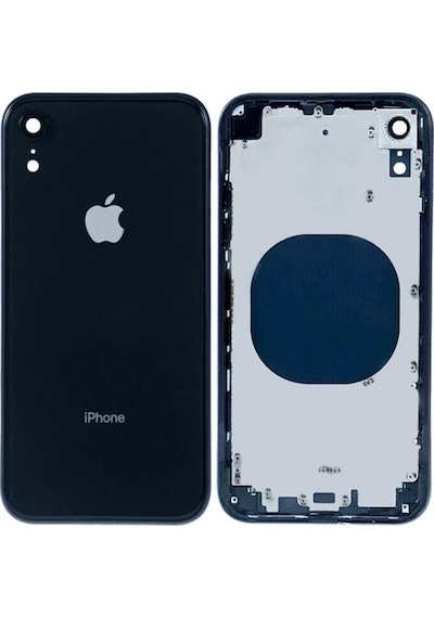 Apple Uyumlu iPhone Xr Boş Kasa Siyah
