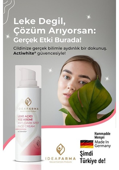 Ideafarma Leke Açıcı Yüz Kremi