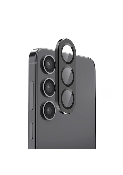 Forzacase Samsung Galaxy A17 İle Uyumlu Kamera Camı Lens Koruyucu Halka Seti - Fc381 Siyah